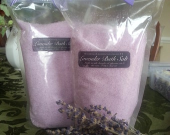 Relaxing, Sleep-inducing, Lavender Bath Salts