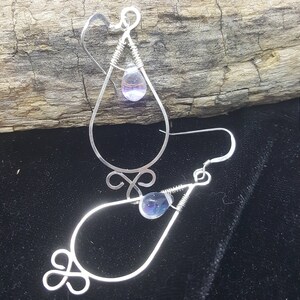 Sterling Silver Teardrop Earrings