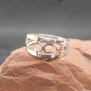 Sterling Silver Spiral Ring
