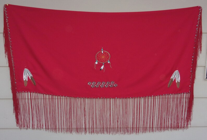 Native American Wedding shawl Etsy