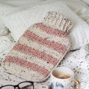 Crochet Hot Water Bottle Cosy Pattern Pdf digital download image 2