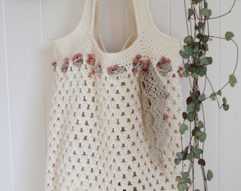 Crochet Market Bag Pattern  *PDF digital download*