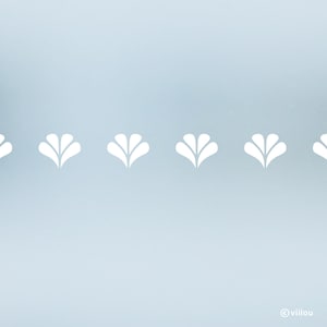 Aufkleber Fenster Dekoration Sticker Ornamente Bordüren florale Fenstersticker lichtdurchlässig Fensteraufkleber Muster zum aufkleben diy