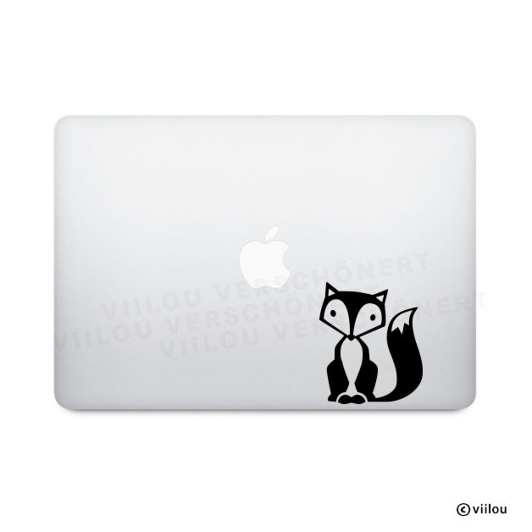 Sticker FUCHS Illustration Aufkleber Computer Motive Notebook Füchse ...