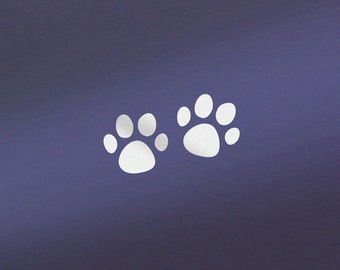 reflector sticker paws decals children helmet bicycle reflecting stickers kids reflective decals cats footprint dogs outdoor child bike diy