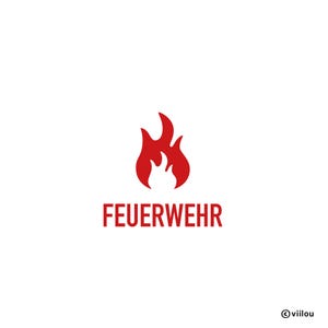 Strykmärke BRANDKÅREN-bokstäver Barnmärken brandman strykmärken i velour applikationer barnskjorta motiv DIY