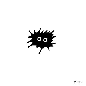 patch SPOT with eyes applications splashes illustration children patches stains pictures spots shirt diy kids