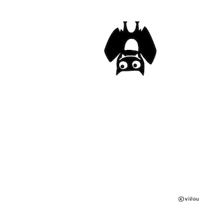 ステッカー BAT 車のステッカー 動物イラスト コウモリ ウォールステッカー ステッカー 動物オンボード 車のステッカー 屋外