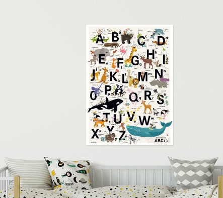 ABC Poster Alphabet Animals Abc Posters Nursery Illustration School Child  Learning Poster Animals A-Z Prints Kids Abc Print - Etsy