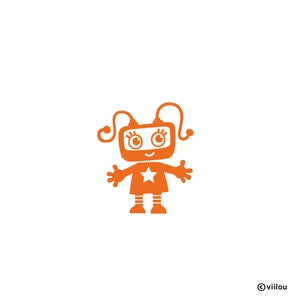robot patches robots applications child sticker robot shirt diy kids motifs iron-on patch ROBOT ROSI