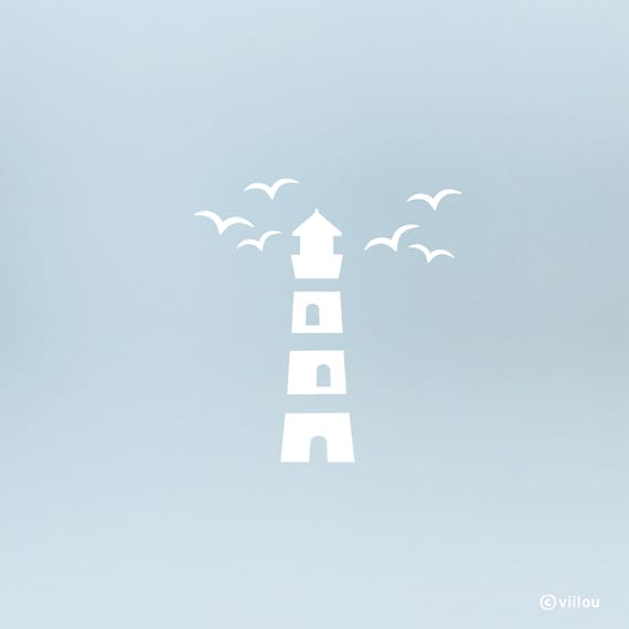 Stickers Window Lighthouse Seagulls Decals Birds Silhouettes India - Lighthouse Wall Sticker Article Stickers Window Lighthouse Seagulls Decals Birds Silhouettes India - Lighthouse Wall Sticker Article