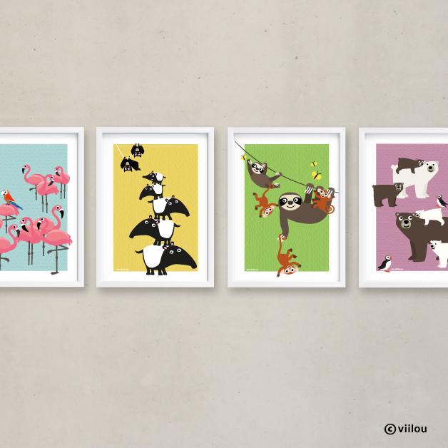 Sticker FLYING SQUIRREL Wall Decals Switch Stickers Squirrel Wall ...