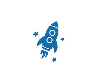 Patches de passar a ferro ROCKET Patches Adesivos para crianças Foguetes Aplicações Nave espacial Patches de passar a ferro Camisa de foguete faça você mesmo Veludo de passar a ferro