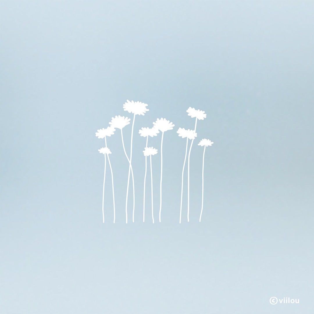 Window Stickers GRASSES Decals Translucent Pictures Decor Art Window ...