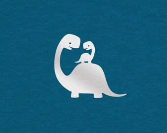 reflector patch DINOSAUR WITH BABY iron-on reflective patches children clothes reflectors ironing stickers dinosaurs shirt motifs kids diy
