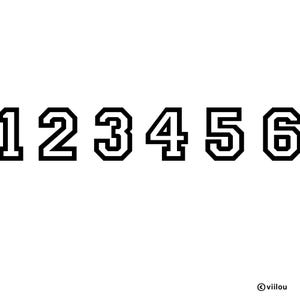 Bügelbilder ZAHLEN Applikationen 1 2 3 4 5 6 7 8 9 Aufbügler Ziffern Patches diy Shirt Geburtstag Zahl Aufnäher Ziffer Patch B