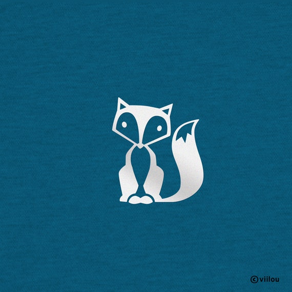 Reflektor Bügelbild FUCHS Illustration Kinder Kleidung Reflektoren Patches reflektierend Bügelbilder Füchse Aufbügler outdoor Füchschen diy