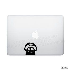 Aufkleber Computer Sticker Monster Aufkleber Notebook Tattoos Macbook Motive Tablet Illustration MONSTER LOVE