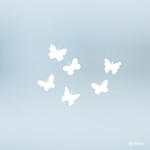window BUTTERFLIES stickers silhouettes butterfly decals window pictures butterflies illustration spring window decor translucent diy