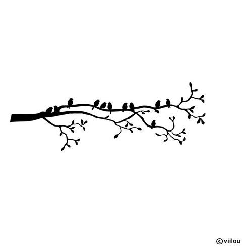 Wall Stickers Birds Silhouettes Decals GEESE Wall Tattoos Etsy