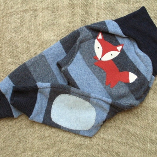 Wool longies, large size longies, upcycled, cloth diaper wool cover,  nappy cover