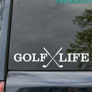 Golf Life Vinyl Decal Sticker - Club Tee Green Putting Country Club