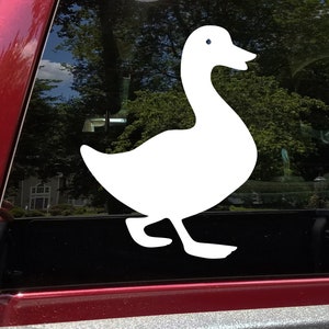Duck - Vinyl Decal Sticker - Duckling Bird Mallard Wood Wigeon Merganser