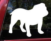 Bulldog 6 Sticker decal vinyl english bulldog bully sourmug bull olde