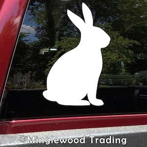 Bunny Rabbit Vinyl Sticker - Hare Easter - Nursery Walls Decor - Die Cut Decal
