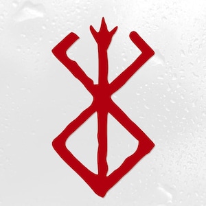 Berserk Norse Rune Vinyl Decal V4 - Viking Berserker - Die Cut Sticker ...