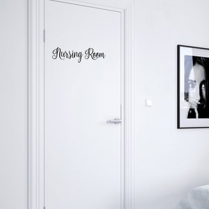 Nursing Room Vinyl Decal Sticker Breastfeeding Lactation - Etsy