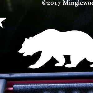 Grizzly Black Kodiak Wilderness Polar BEAR  Vinyl Decal Sticker