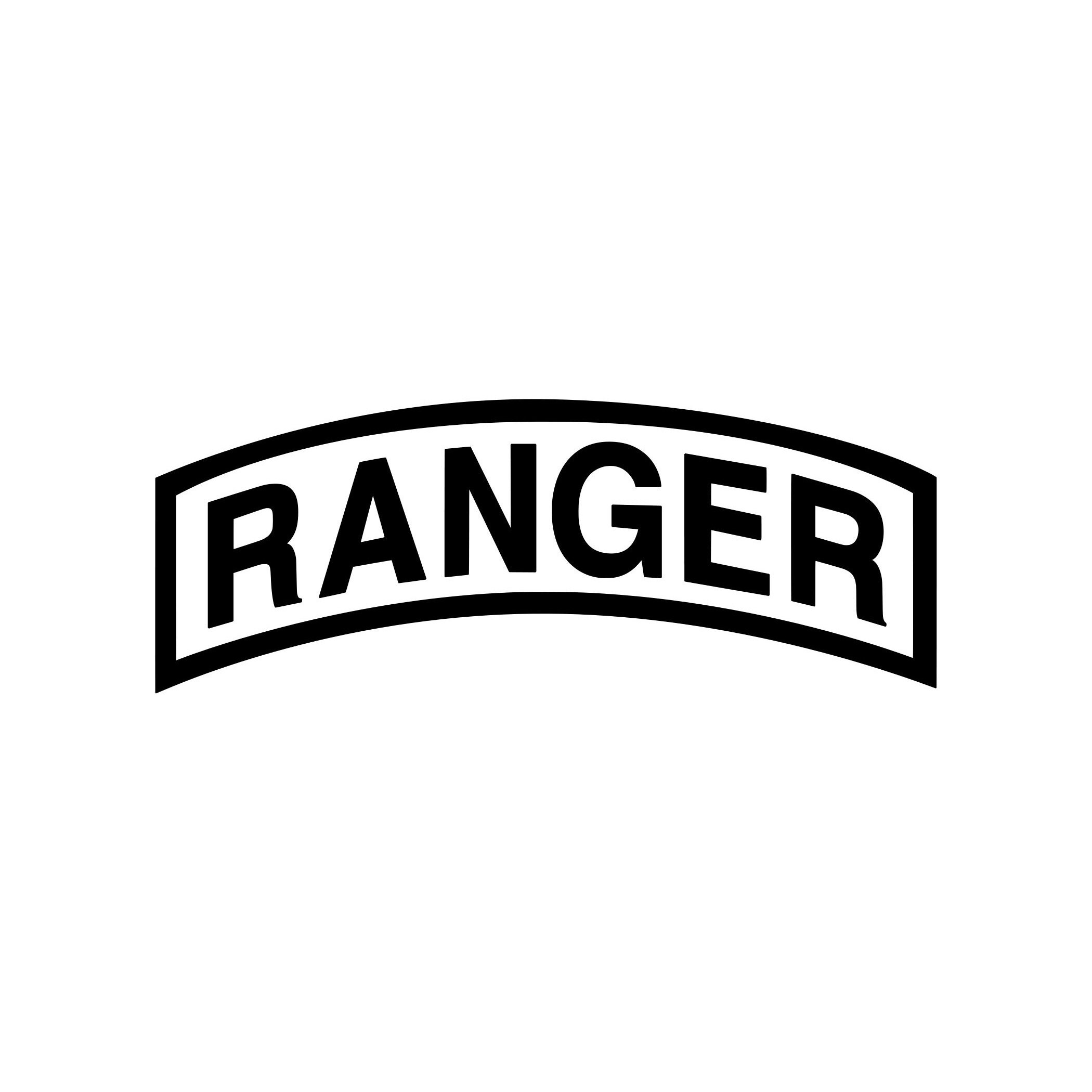 ARMY RANGER TAB Vinyl Decal Sticker 75th Regiment U.S. Etsy