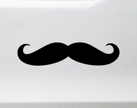 Mustache Vinyl Decal-Style 14
