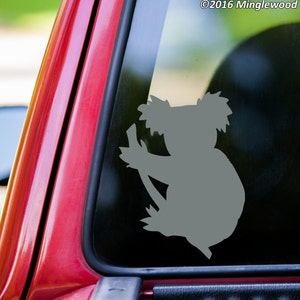 Koala Bear Vinyl Decal Sticker - Eucalyptus Australia