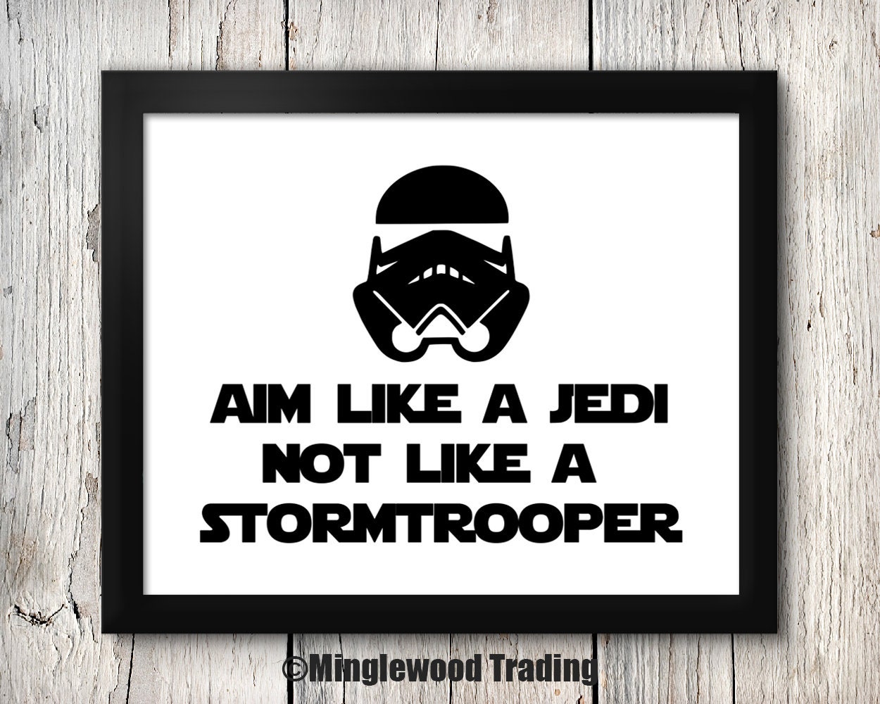 Aim Like A Jedi Not Like A Stormtrooper