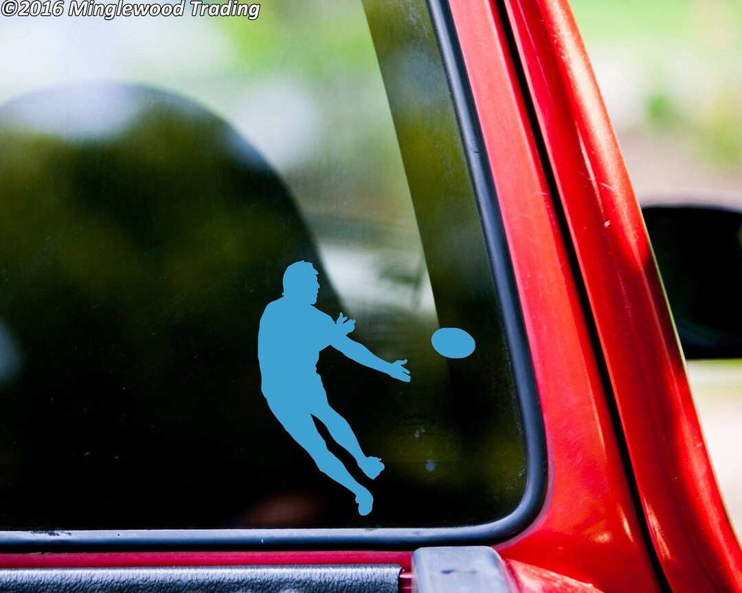 Rugby Player Vinyl Decal Sticker 5