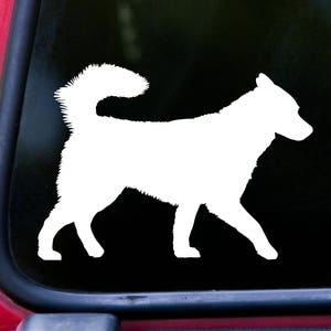 Siberian Husky - Vinyl Decal Sticker - Alaskan Malamute Spitz Dog