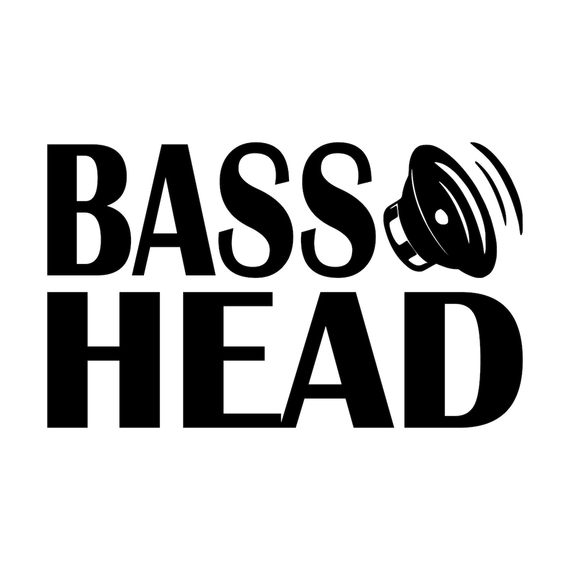BASS HEAD v3 Vinyl Decal Sticker EDM Music Speaker Basshead Etsy