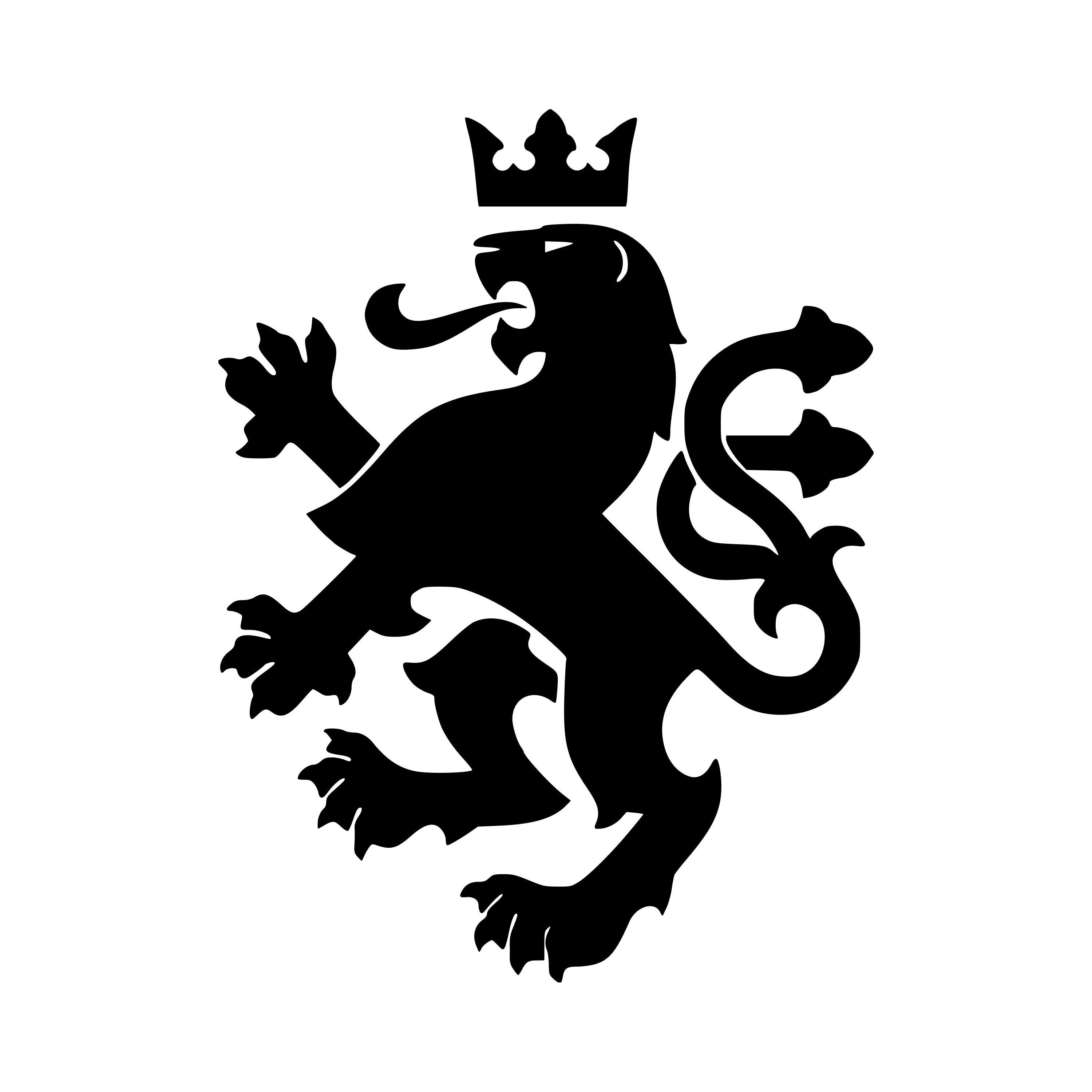 HERALDIC LION V1 Vinyl Decal Sticker Coat of Arms Heraldry Etsy