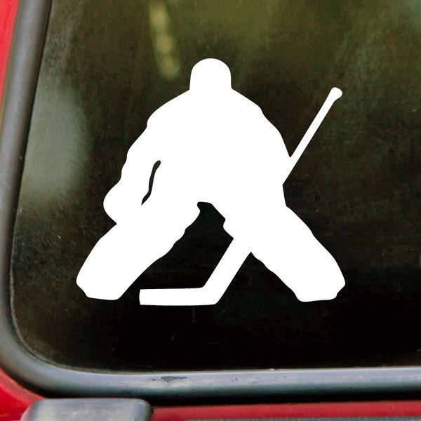 Hockey Goalie Decal Etsy