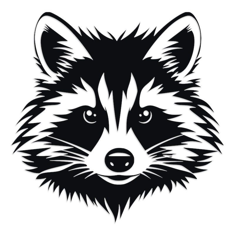 Mini Raccoon Raccoons Car Decal - Etsy