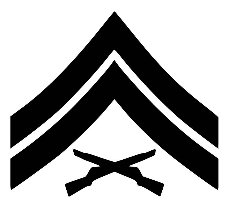 Usmc Rank Svg