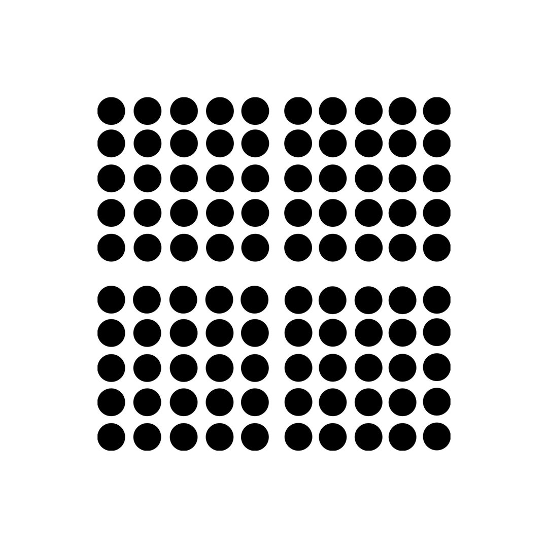 Polka Dots Vinyl Decal Stickers Circles Round 20 Color Options Etsy