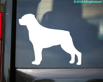 Rottweiler Vinyl Decal Sticker  - Dog  Rott Rottie