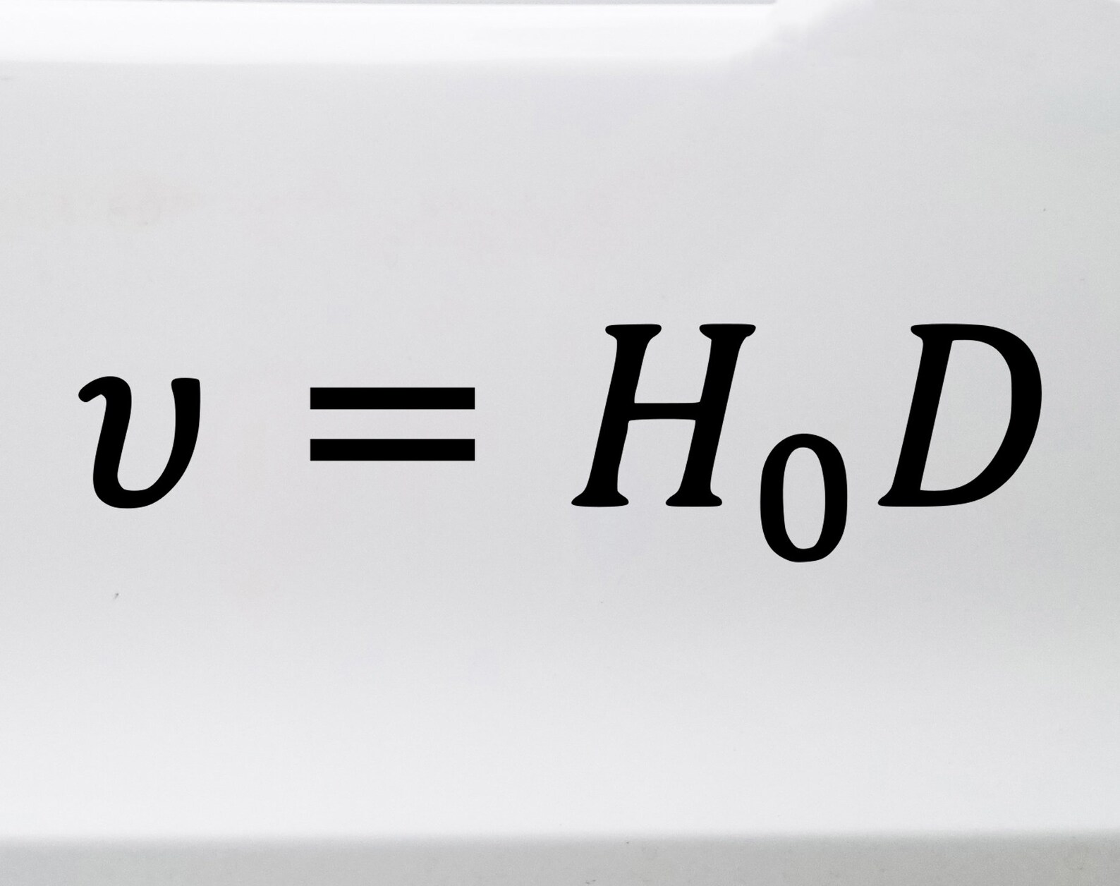 Hubble's Law Vinyl Decal - Math Equation Space Universe - Die Cut ...