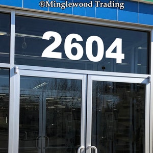 Storefront Address Numbers - 3