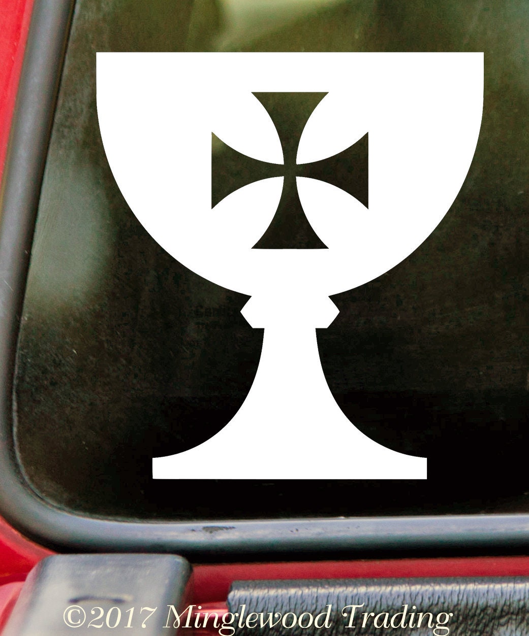 Holy Grail - Vinyl Decal Sticker - Jesus Christ Last Supper Chalice Cup ...