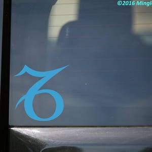 12.9cm*13.6cm Capricorn Fashion Decor Car Sticker Car Styling Vinyl Black/Silver 12.9cm*13.6cm Capricorn Fashion Decor Car Sticker Car Styling Vinyl Black/Silver