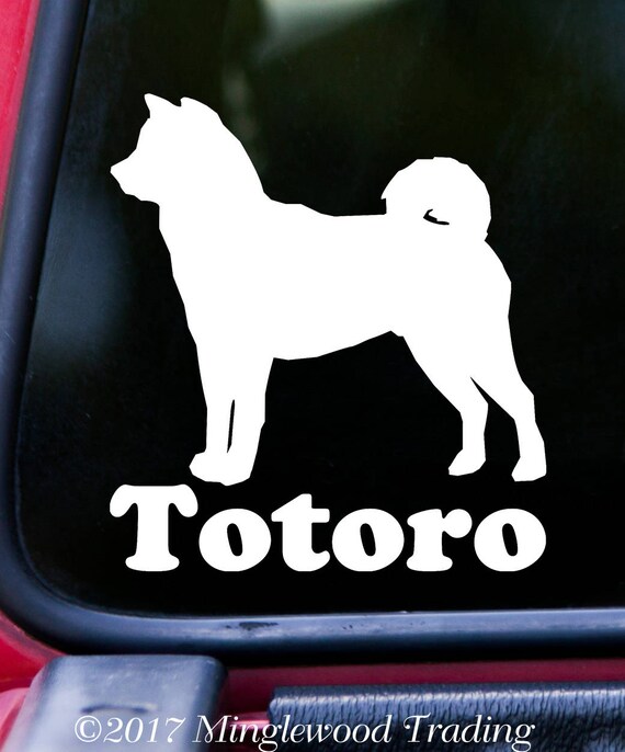 Shiba Inu With Personalized Name Vinyl Decal Sticker Spitz Japanese Dog Free Shipping